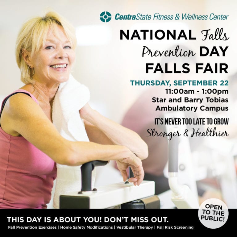 National Falls Prevention Falls Fair Thursday, September 22