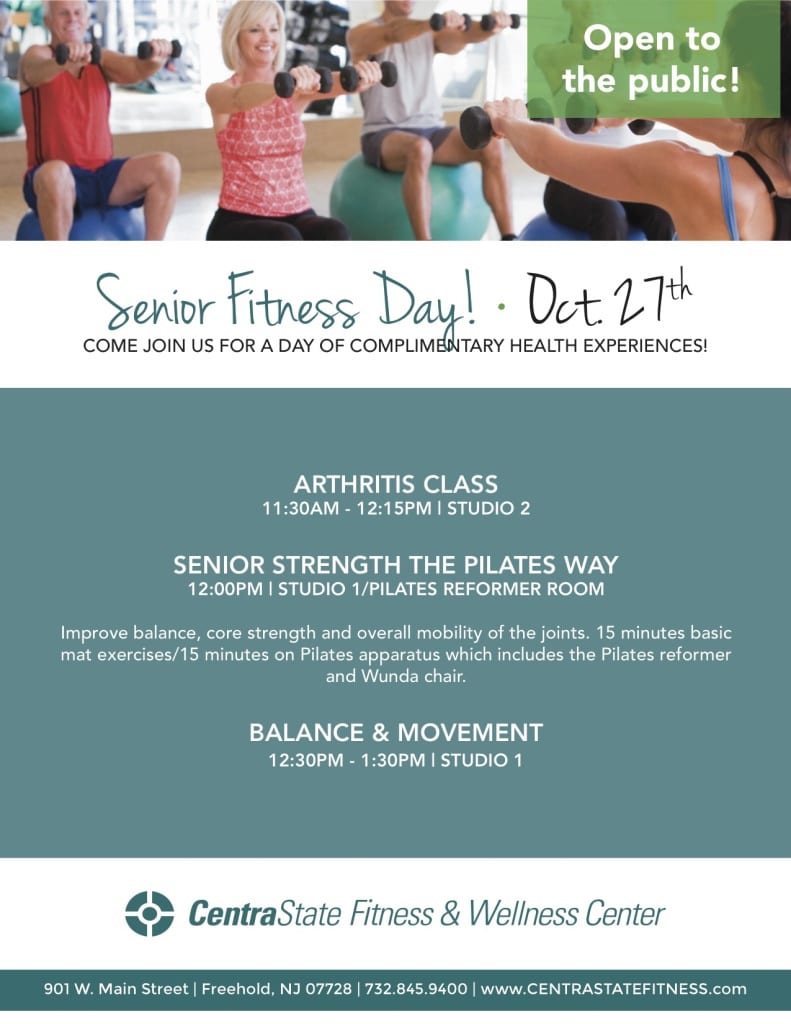 October 2014 Senior Fitness Day Freehold